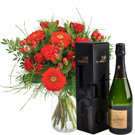 Pomme d'amour et son champagne Devaux
