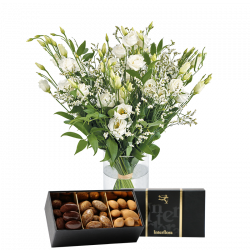 Satin und Schokolade Mandeln