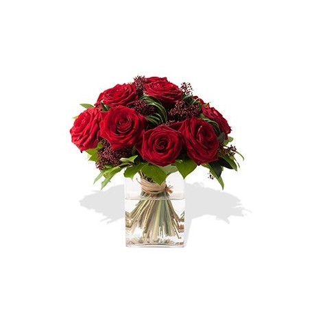 Bouquet de roses rouges