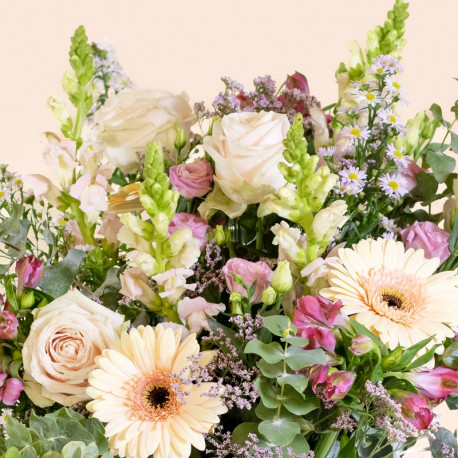 Bouquet du fleuriste pastel